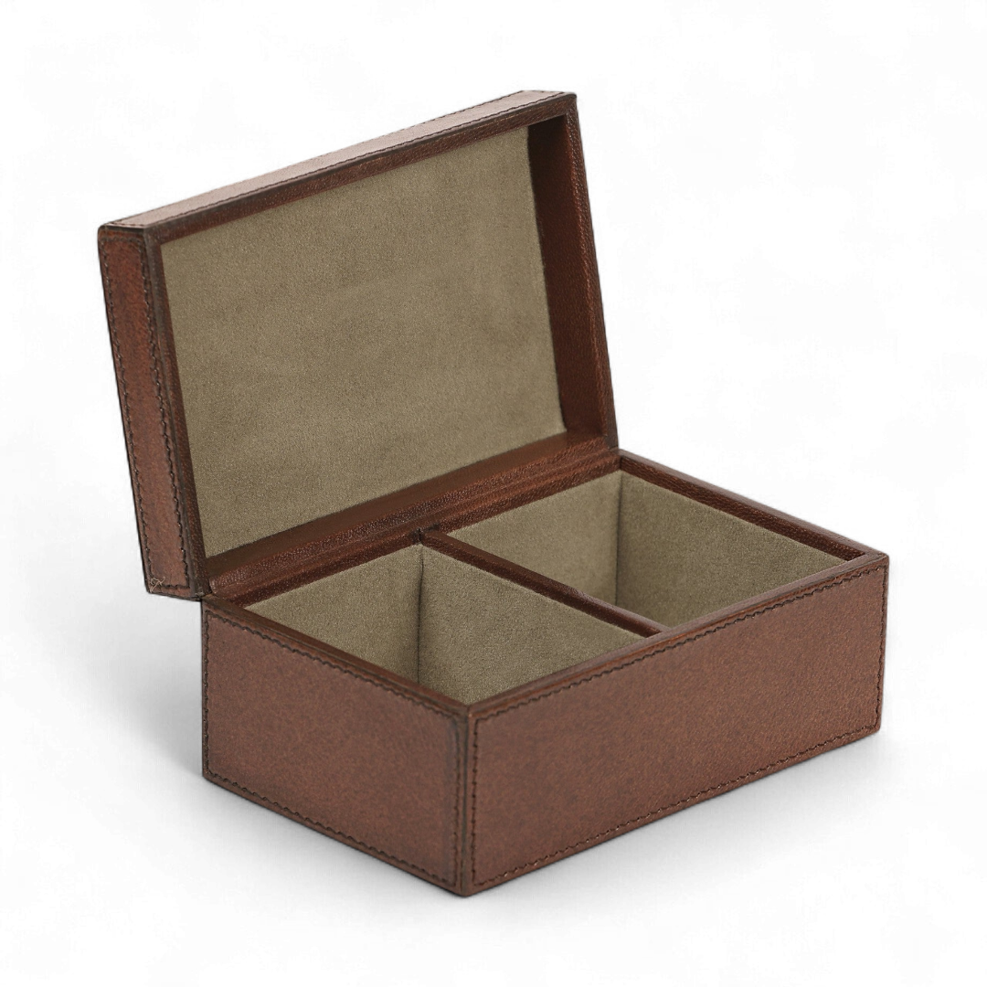 2 O'clock Leather Box