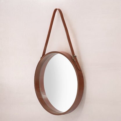 Wall - Clock Style Mirror (Lined)