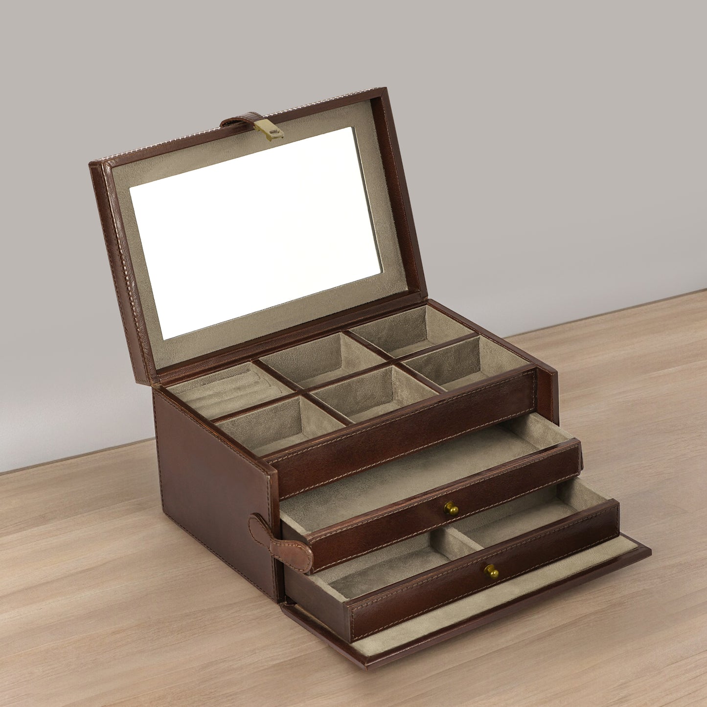 Two-Tiered Jewellery Case