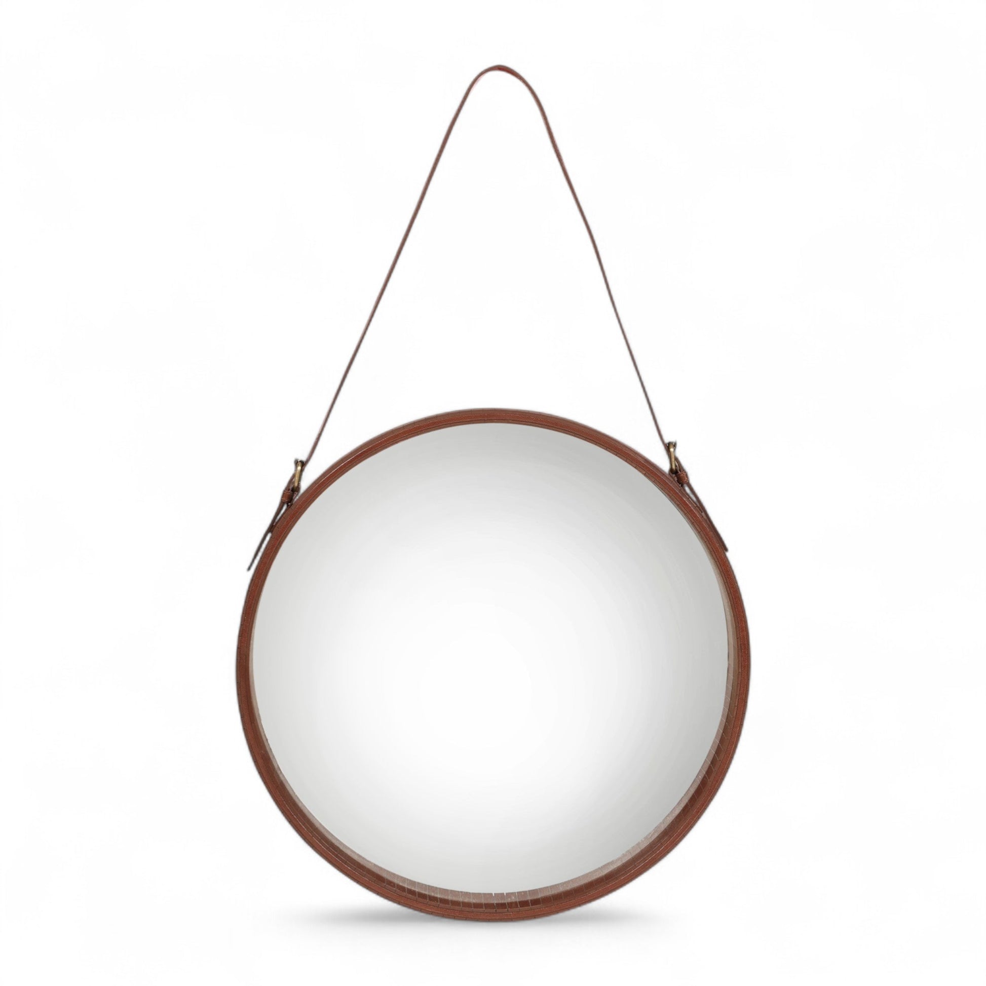 Wall - Clock Style Mirror (Lined)