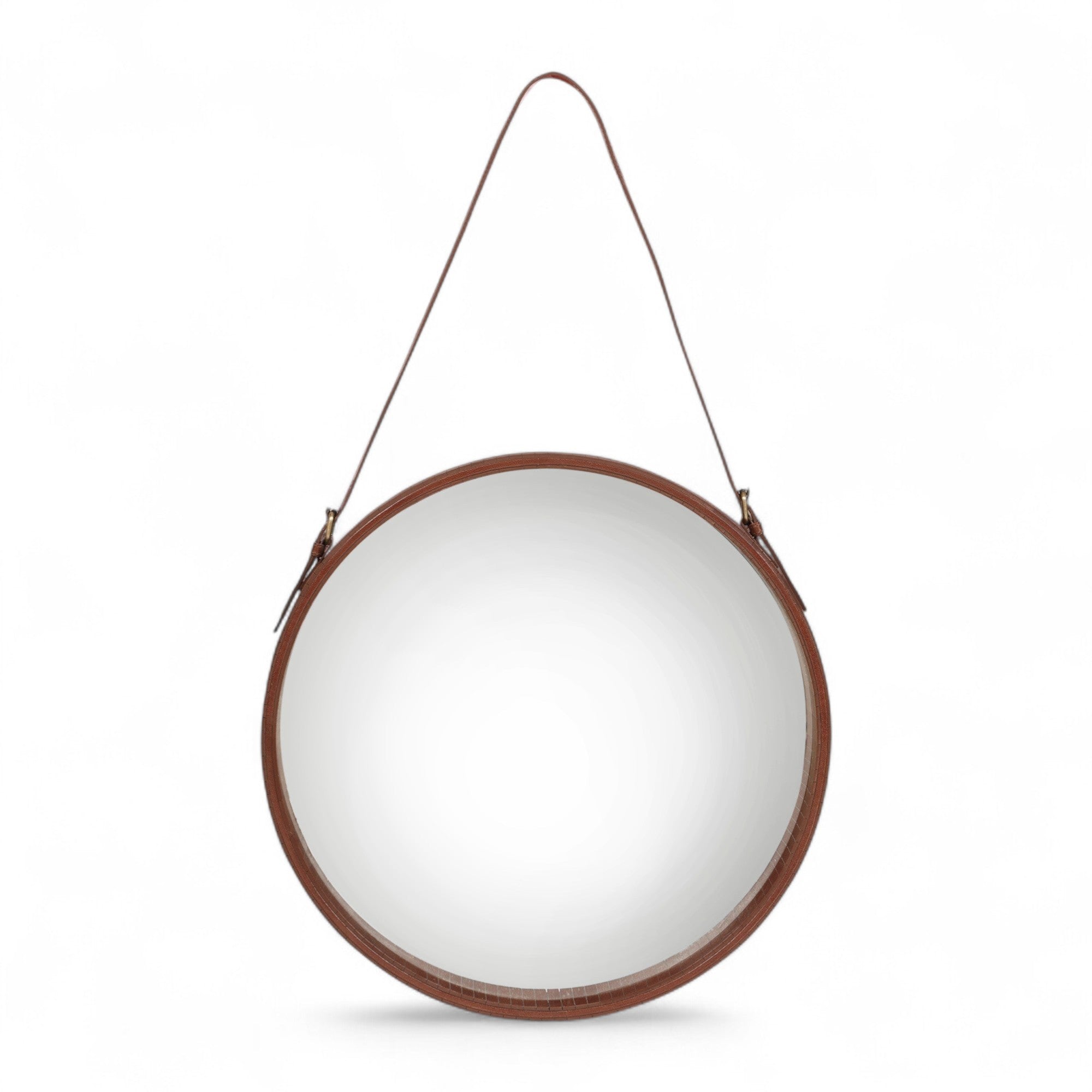 Wall - Clock Style Mirror (Lined)